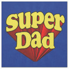 Super Dad Red Yellow Blue Father's Day Superhero