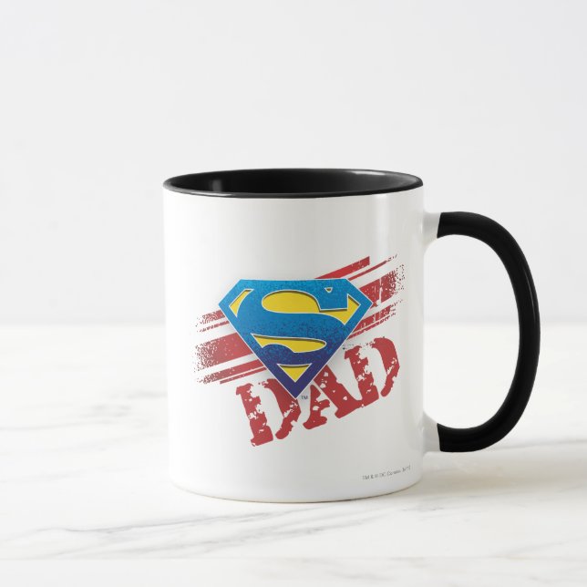 Super Dad Stripes Mug (Right)