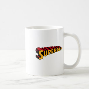 Super Dad Superdad Funny Superhero Dad  Coffee Mug