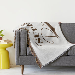 Super Dad Throw Blanket