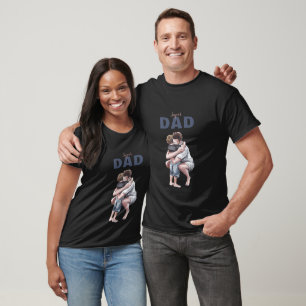Super Dad Watercolor Design T-Shirt