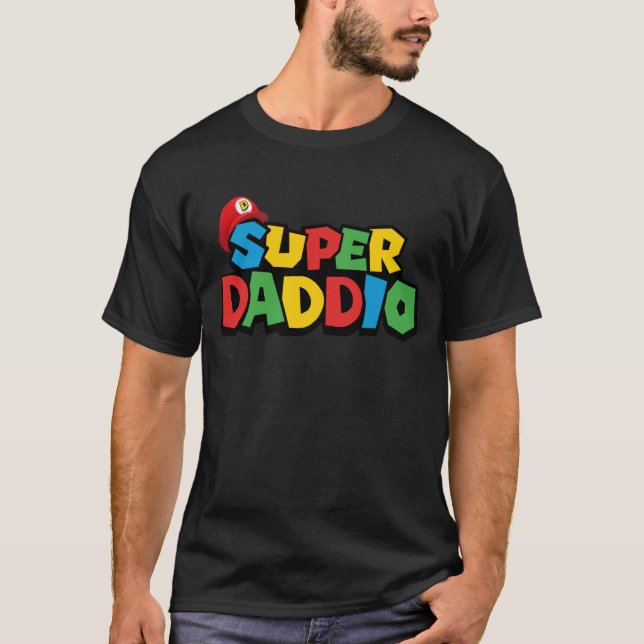 Super Daddio for best dad T-Shirt (Front)