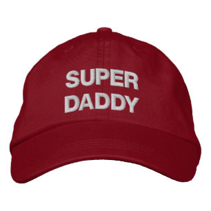 Super Daddy Embroidered Hat
