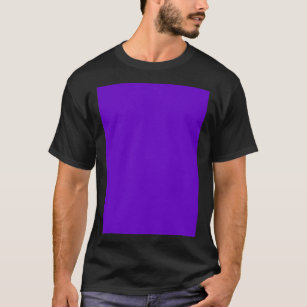 Super Dark Shade Of Purple Minimalistic Colour T-Shirt