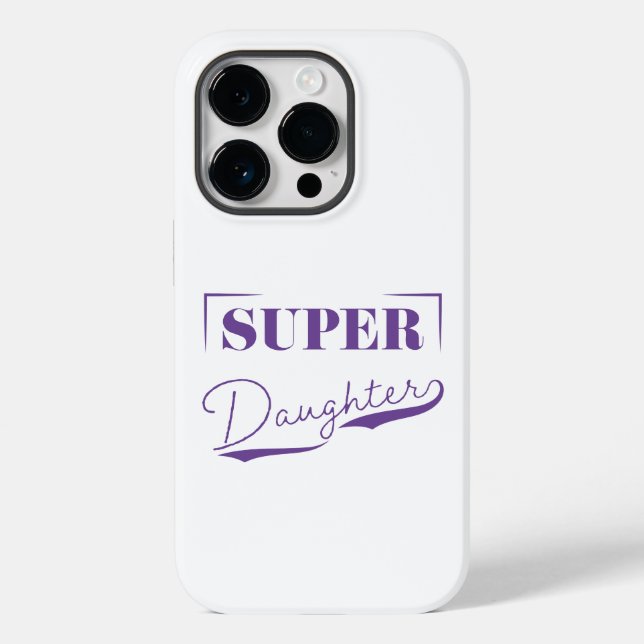 Super Daughter Case-Mate iPhone Case (Back)
