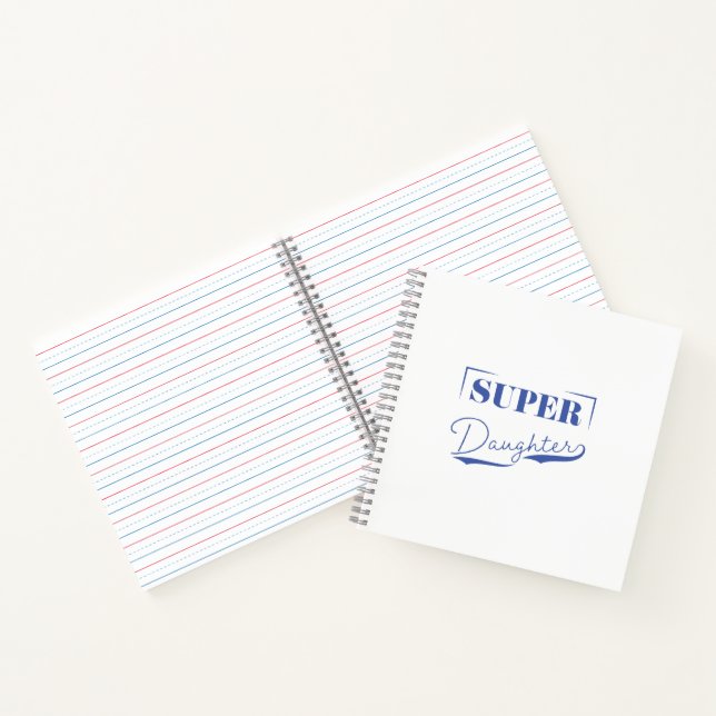 Super Daughter Notebook (Inside)