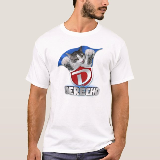 Super Derecho 2 - Two sides T-Shirt (Front)