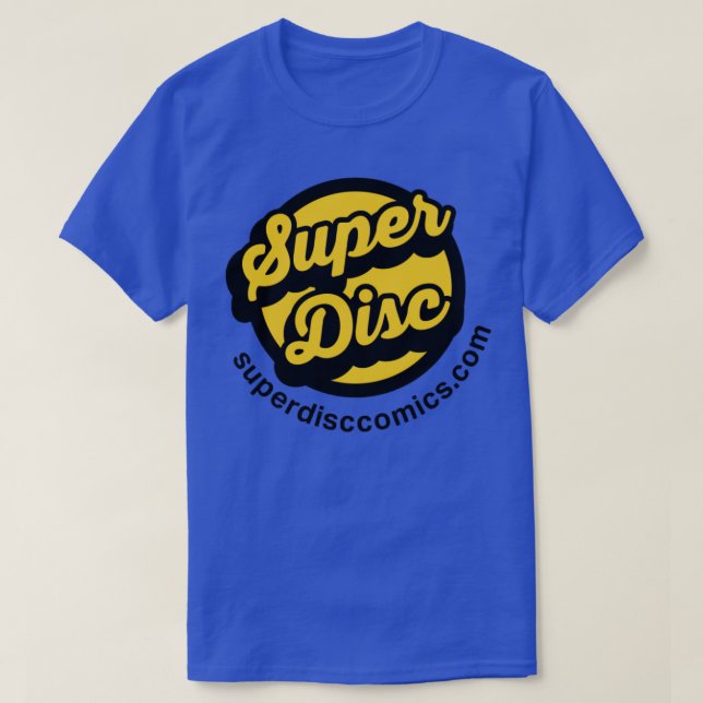 Super Disc Comics Logo T-Shirt (Design Front)