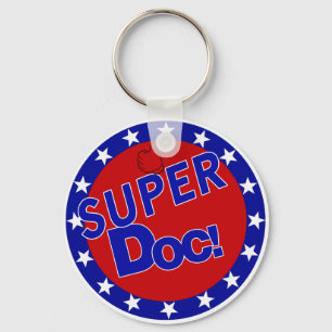 SUPER DOC THUMBS UP ENCOURAGEMENT KEYCHAIN