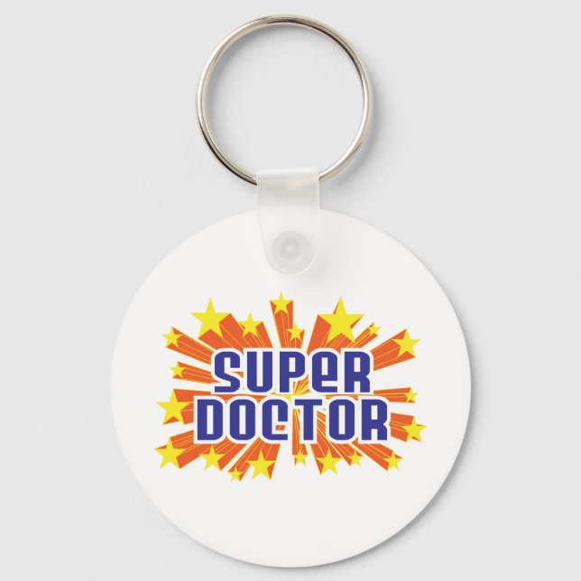 Super Doctor Keychain (Front)