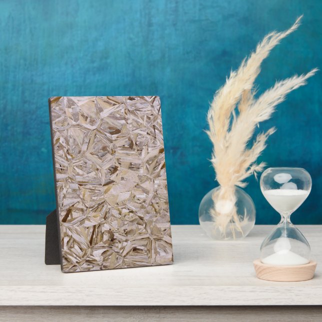 Super Duper Cool OSB Construction Plywood Print Plaque (Side)