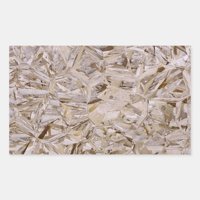 Super Duper Cool OSB Construction Plywood Print Sticker (Front)