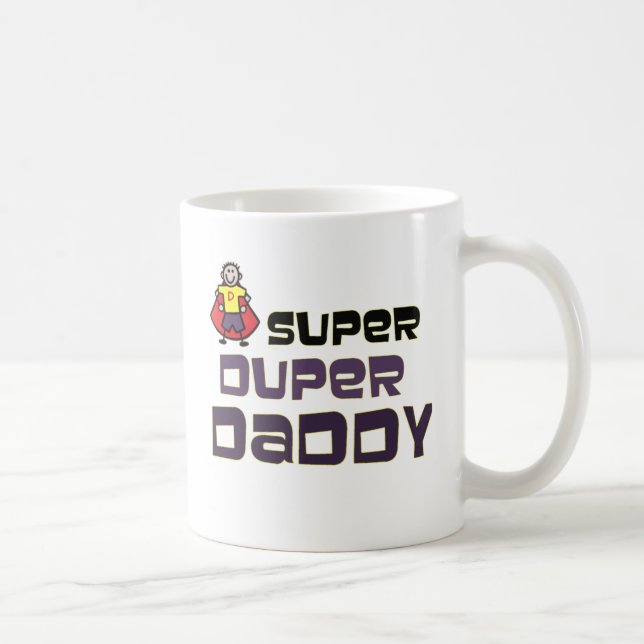 Super Duper Dad Coffee Mug (Right)