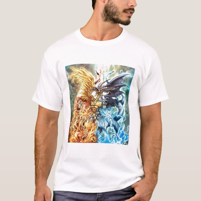 Super Element Dragon T-Shirt (Front)