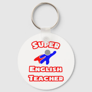 Super English Teacher Keychain