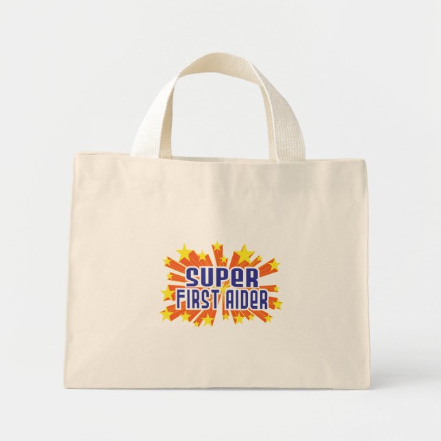 Super First Aider Mini Tote Bag (Front)