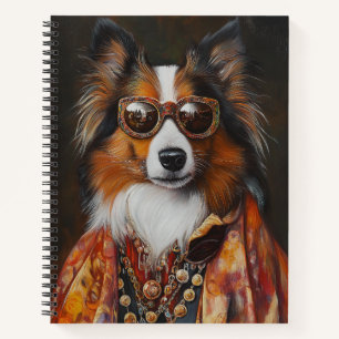 Super Fly Shetland Sheepdog   Sheltie Notebook