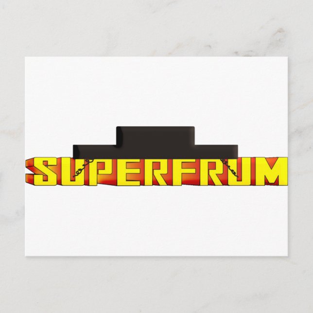 Super Frum Postcard (Front)