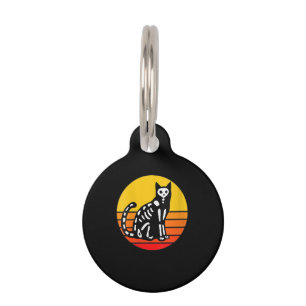 Super Funny Scary Black Widow Spider Halloween Pet Tag