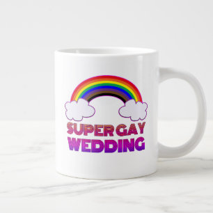 Super Gay Mariage Podcast Mug (Podcast Mug à droi