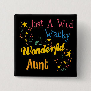Super Gifts For Aunts 2 Inch Square Button