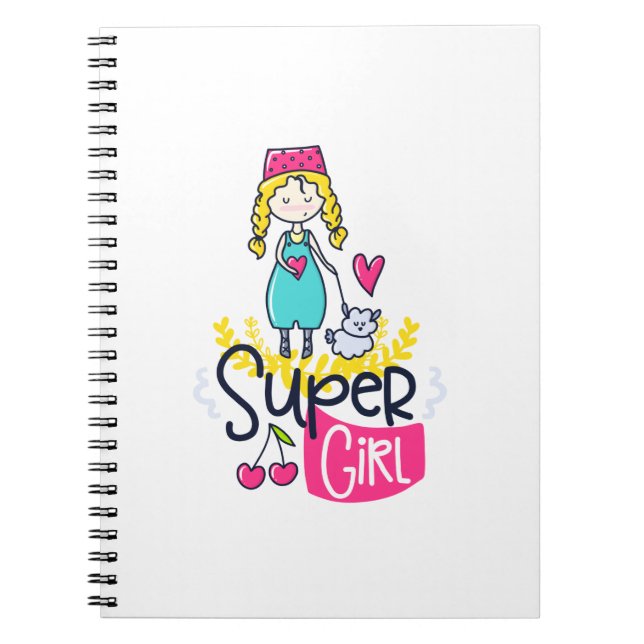 Super Girl Notebook (Front)