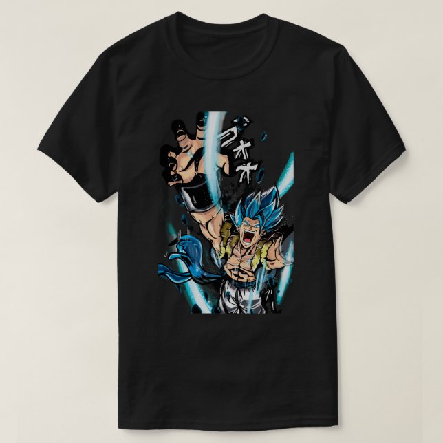 SUPER GOGETA BLUE T-Shirt (Design Front)