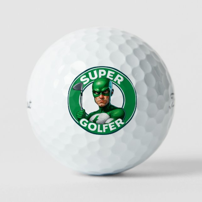 Super Golfer Titleist Pro V1 Golf Balls (Front)