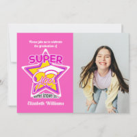 Super Grad Pink Party-Editable
