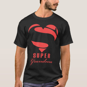 Super grand-mère Superhero T-shirt