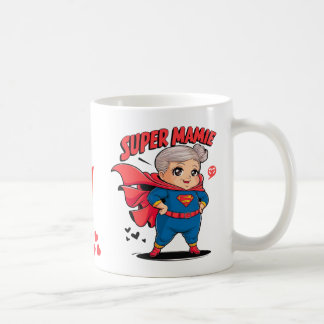 Super Grandma 1 love message for the moms Coffee Mug
