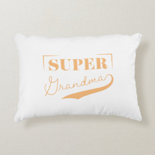 Super Grandma Accent Pillow