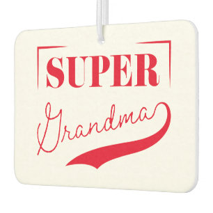 Super Grandma Air Freshener