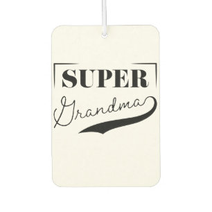 Super Grandma Air Freshener