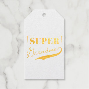 Super Grandma Gift Tags