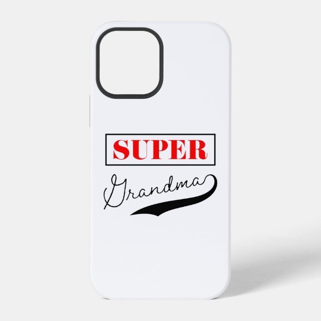 Super Grandma iPhone Case (Back)