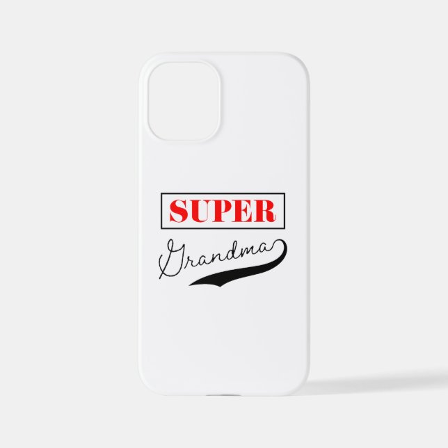 Super Grandma iPhone Case (Back)