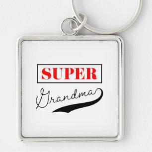 Super Grandma Keychain