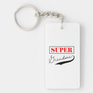 Super Grandma Keychain