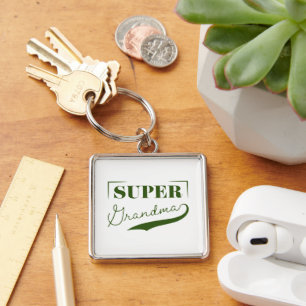 Super Grandma Keychain