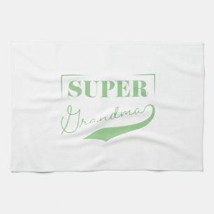 Super Grandma Kitchen Towel