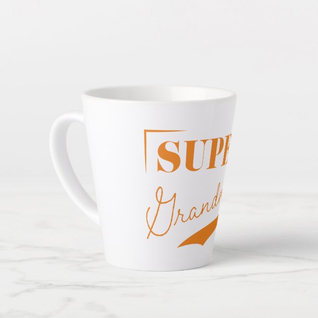Super Grandma Latte Mug (Left Angle)