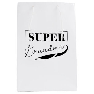 Super Grandma Medium Gift Bag