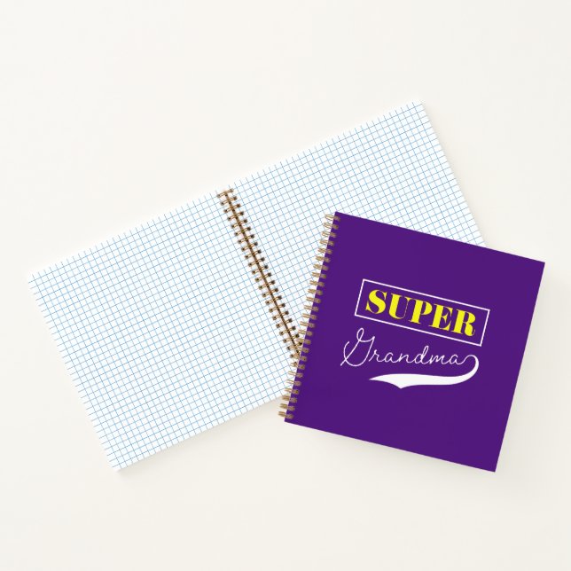 Super Grandma  Notebook (Inside)
