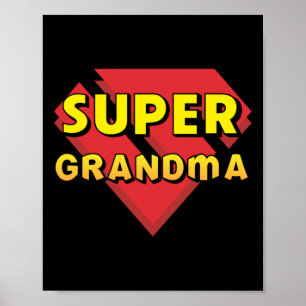 Super Grandma Poster