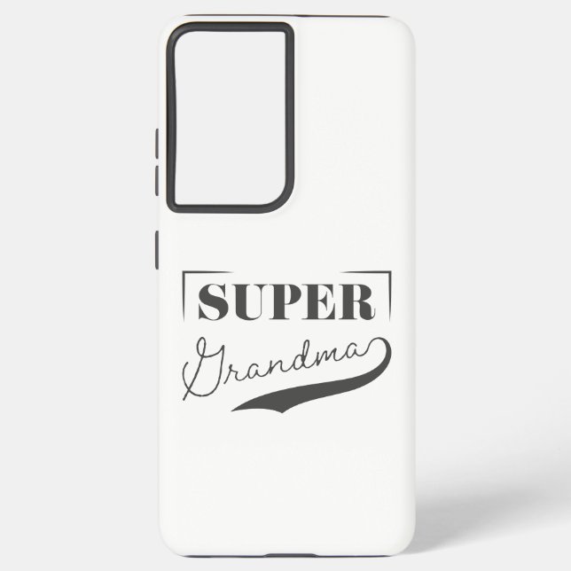 Super Grandma Samsung Galaxy S21+ Case (Back)