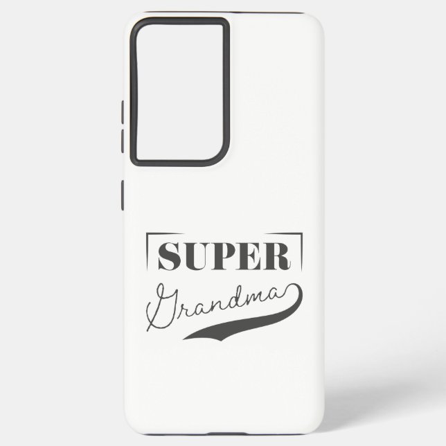 Super Grandma Samsung Galaxy S21 Ultra Case (Back)