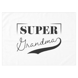 Super Grandma Tablecloth
