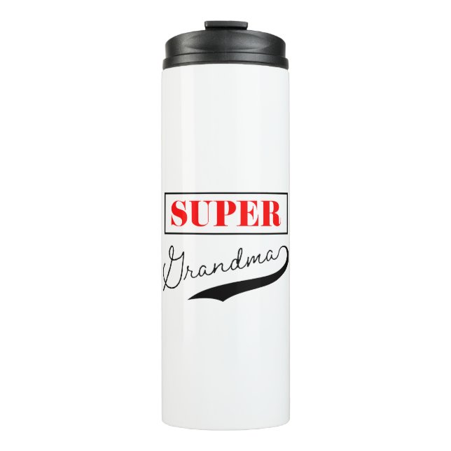 Super Grandma Thermal Tumbler (Front)
