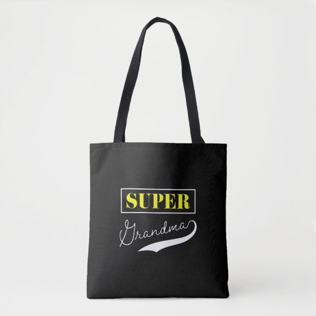 Super Grandma Tote Bag (Front)